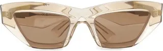 Bottega Veneta Eyewear Cat-Eye Frame Sunglasses