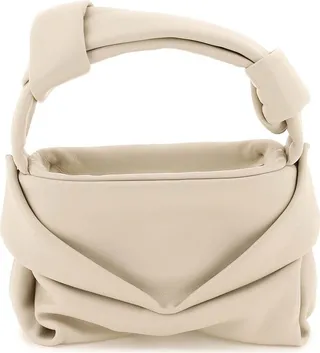 Staud Kiss Logo Embossed Tote Bag