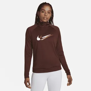 Nike Women's Air Running Mid Layer in Brown