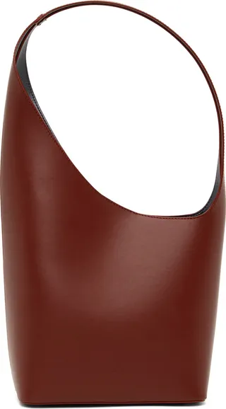 Aesther Ekme Burgundy Demi Lune Bag
