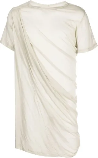ruched short-sleeve T-shirt