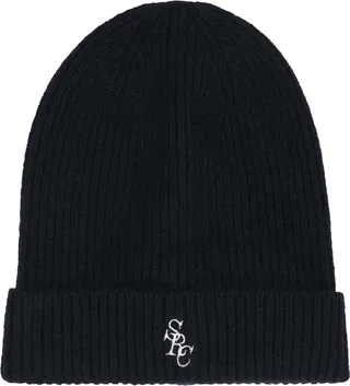 Sporty & Rich Logo-Embroidered Knit Beanie