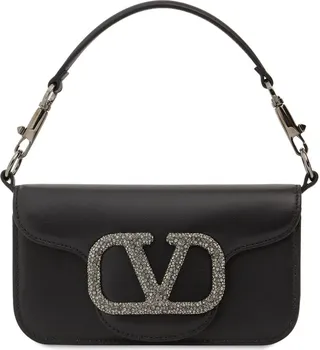 SM Locò embellished logo & leather bag