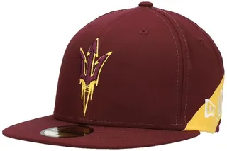 Men's New Era Maroon Arizona State Sun Devils Team Bulletin 59Fifty Fitted Hat