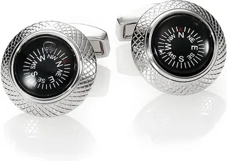 Compass Mechanical Cuff Links