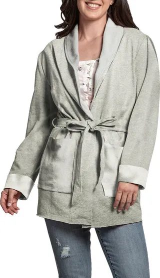 Ivy French Terry Tie Robe