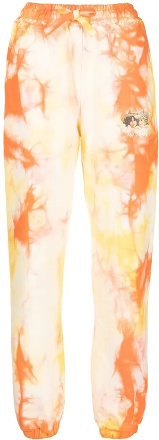 Graphic-Print Track Pants