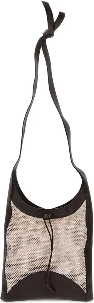 Hereu Mesh Panelled Bucket Shoulder Bag