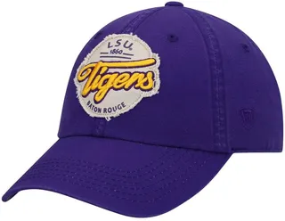 Men's Top of The World Purple Lsu Tigers Team Scene Adjustable Hat