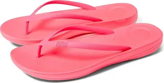 FitFlop Iqushion Ergonomic Flip-Flop (Pop Pink) Women's Sandals