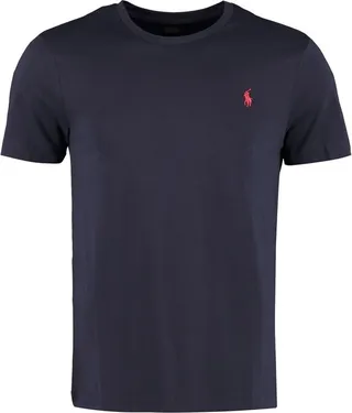 Polo Ralph Lauren Logo Embroidered Crewneck T-Shirt