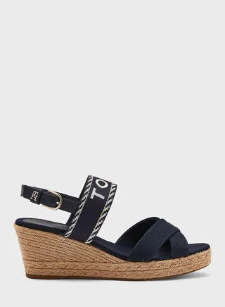Seasonal Mid Heel Wedge Sandals
