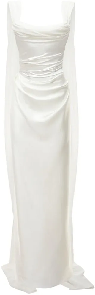 Heavy Silk Satin Dress
