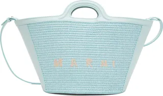 Marni Blue Small Tropicalia Tote
