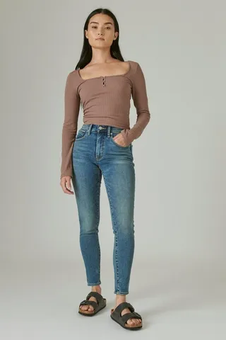 High Rise Bridgette Skinny