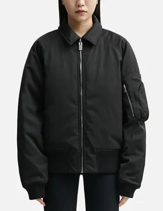 Arch Logo Bomber Jacket