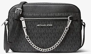 Jet Set Large Logo Crossbody Bag