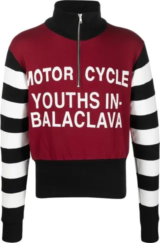 Motor Cycle knit jumper