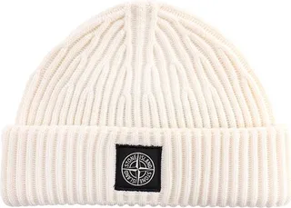 Stone Island Turn-Up Brim Knitted Beanie