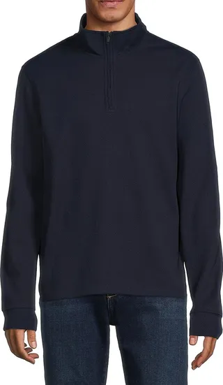 Quarter Zip Sweater