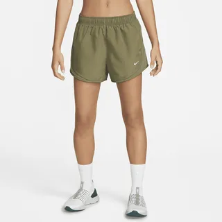 Nike Women's Tempo Brief-Lined Running Shorts in Green