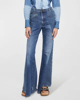 Foster Contrast Stitch Jeans