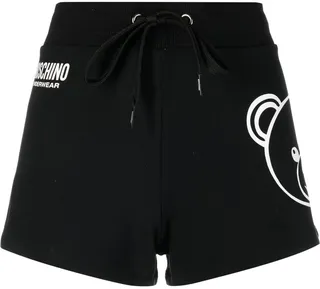 Teddy Bear cotton track shorts