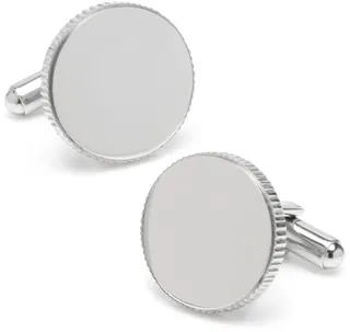 Ox Bull & Trading Co Coin Edge Cufflinks