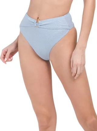 Inez High Waist Bikini Bottom