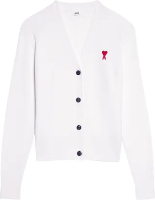 Ami de Coeur V-neck cardigan