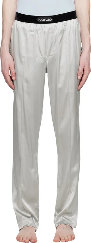 TOM FORD Gray Pinched Seam Pyjama Pants