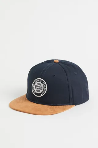 Cap with Appliqué
