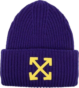 Arrows ribbed beanie
