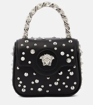 La Medusa Mini leather tote bag