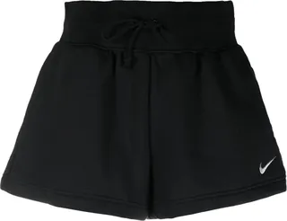 High-Waisted Cotton Shorts