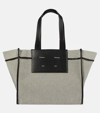 White Label Morris XL canvas tote