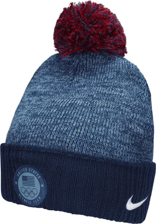 Nike Unisex Team USA Beanie in Blue