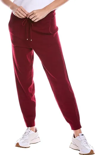 Trina Turk Carnegie Wool-Blend Jogger Pant