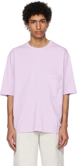 LEMAIRE Purple Boxy T-Shirt