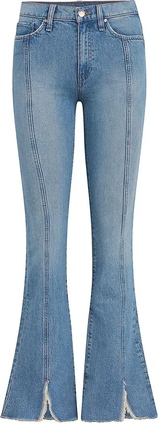 Barbara High-Rise Stretch Bootcut Jeans