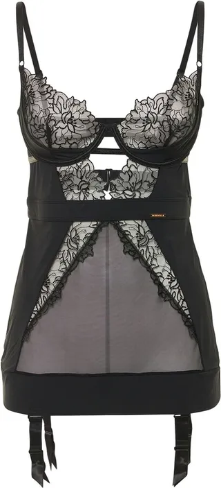 Alanna wired lace mini dress