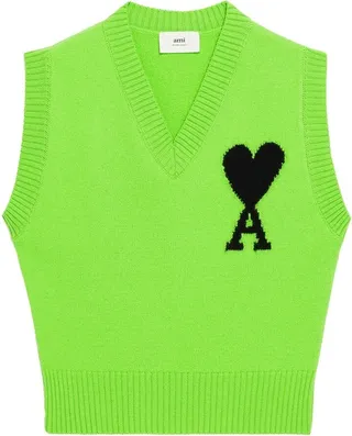 Ami de Coeur knitted vest