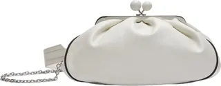 Pasticcino Bag Empoli Media In Nappa Bianco 55110132600040