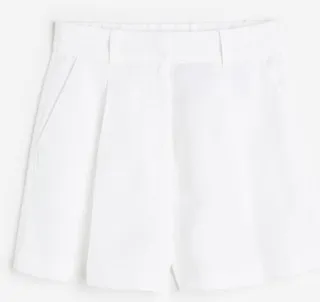 Linen-blend Bermuda Shorts
