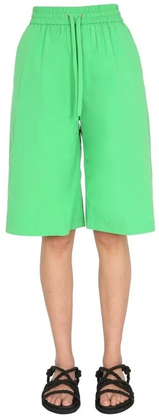 MSGM Wide-Leg Shorts