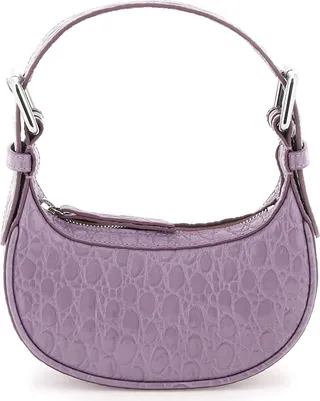 Croco-embossed Leather Soho Mini Bag