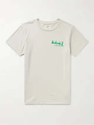 Badlands Printed Cotton-Jersey T-Shirt