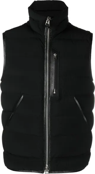 Zipped Padded Gilet