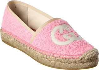 Gucci Interlocking G Sponge Espadrille