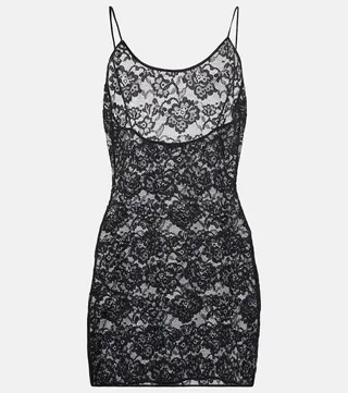 Lace minidress